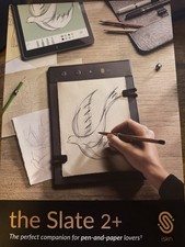 ISKN The Slate 2 Pencil Paper Graphic Bluetooth Digital Tablet SLATE2PLUS