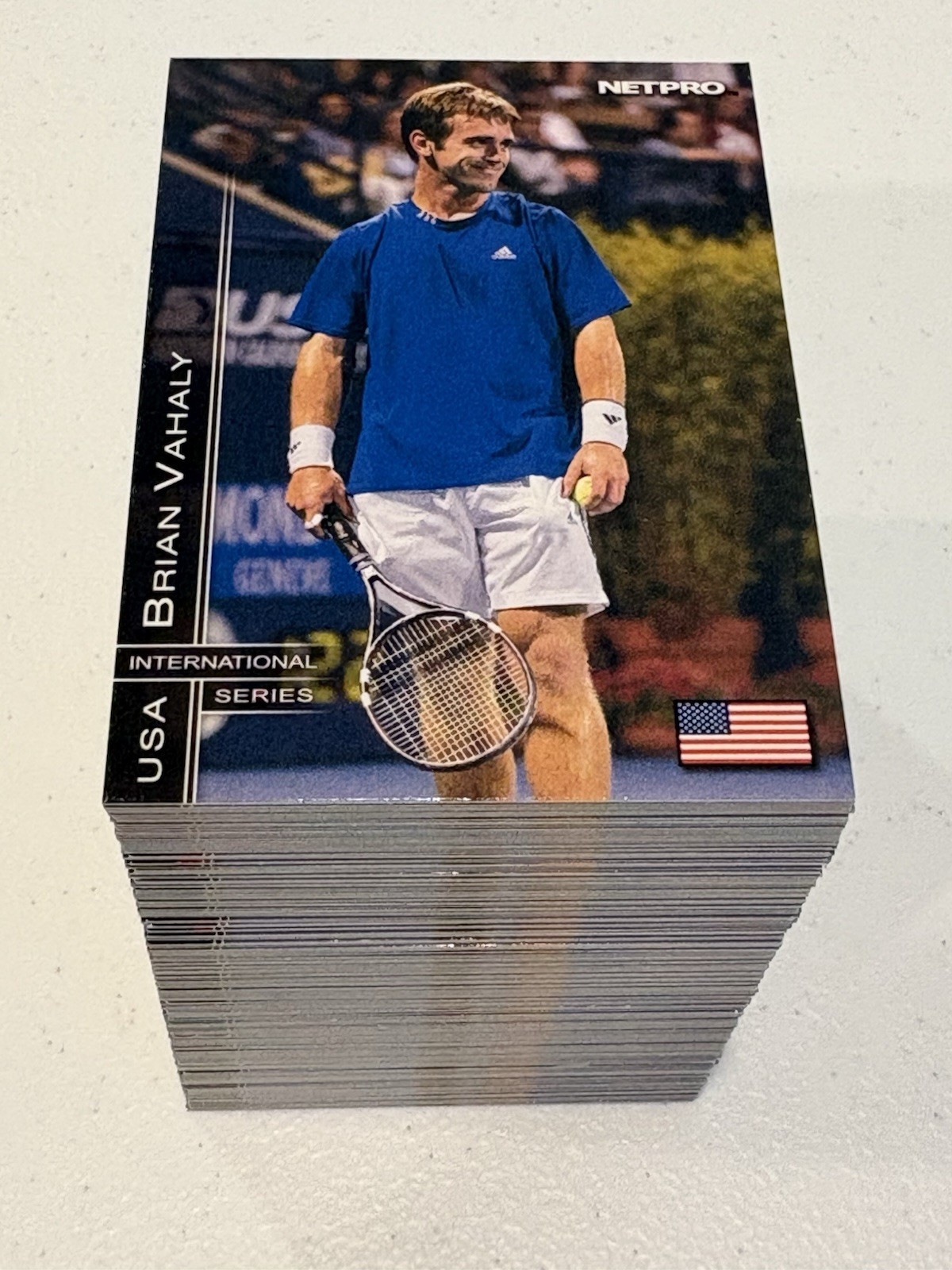 2003 NetPro Tennis International Series #34 Brian Vahaly 171 Card Lot USA