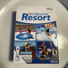 Wii Sports Resort Big Box with Bonus Motion Plus (Nintendo Wii, 2009) CIB