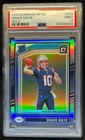 2024 Donruss Optic Drake Maye Holo Rated Rookie #229 Patriots PSA 9