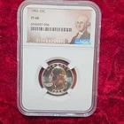 1964 Washington Quarter 25C Silver Proof PF 68 NGC 6546037-056 Philly