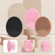 Baby Bath Brush Silicone Cradle Cap Shampoo Massage Brush Pink Newborn Care Soft