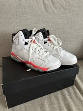 Air Jordan 6 Retro BG White Infrared 2014 Size 6Y