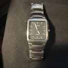 Vintage Seiko QUARTZ 7N32 OALO Men's Watch Stainless Steel Needs Battery