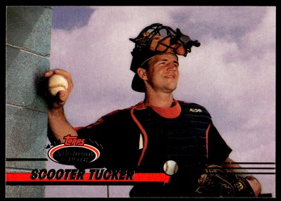 1993 Stadium Club #488 Scooter Tucker Houston Astros Baseball