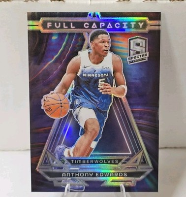 2023-24 Panini Spectra Full Capacity CASE HIT SSP Anthony Edwards #23 T-WOLVES 