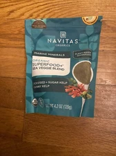 Navitas Organic Marine Minerals Super Food Sea Veggie Blend 4.2 oz  BB 10/24