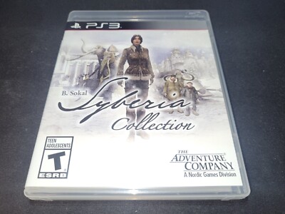 B Sokal Syberia Collection NTSC 1st Print Playstation 3 PS3 LN perfect Very Rare