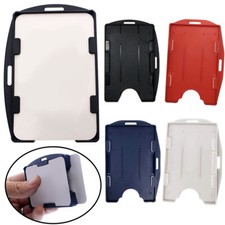 Card Holder Student School Card Holder Protector Case Portable Durable PP
