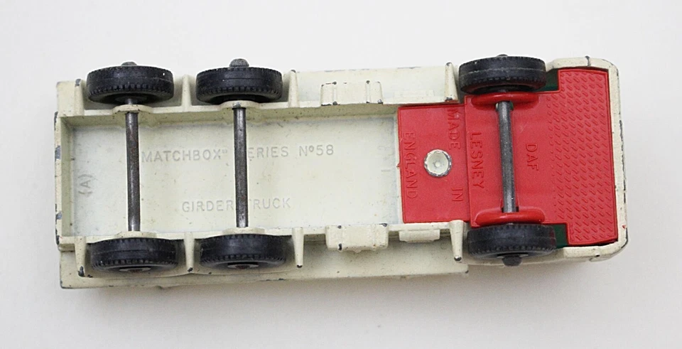 Vintage Matchbox Lesney Die-Cast No58 Girder Truck Made in England - Image 4 of 4