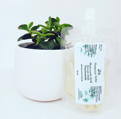 Niacinamide and hyaluronic acid vitamin B3 refill pouch  Australian made
