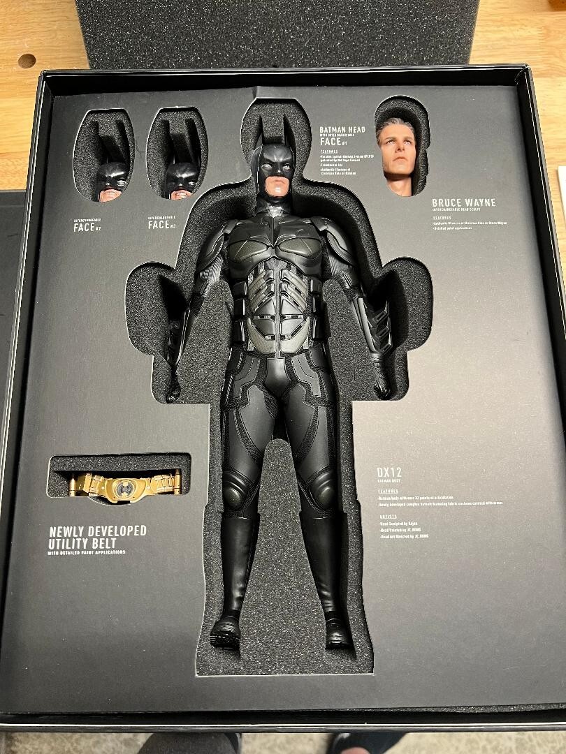 ホットトイズ ムービーマスターピース BATMAN RISES DX12 Batman The Dark Knight Rises Hot Toys DX 12 1/6th Scale | eBay