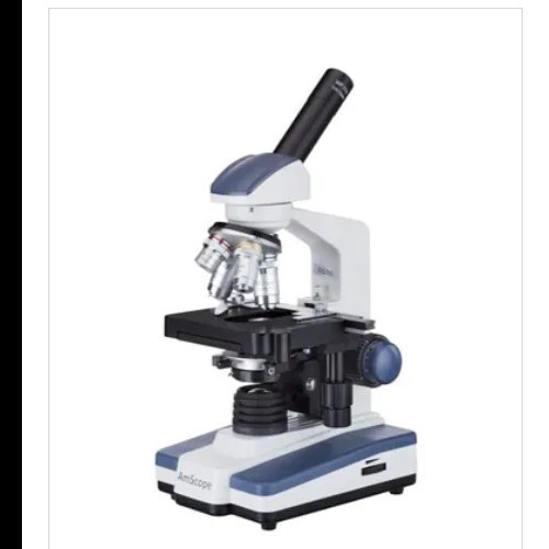 40X-1000X Monocular LED Compound Microscope w/0.3MP Digital 