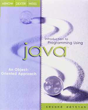 Introduction to Programming Using - Paperback, by Arnow David; Dexter - Good