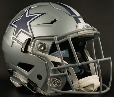 DALLAS COWBOYS NFL Riddell SPEEDFLEX Authentic Gameday Football Helmet