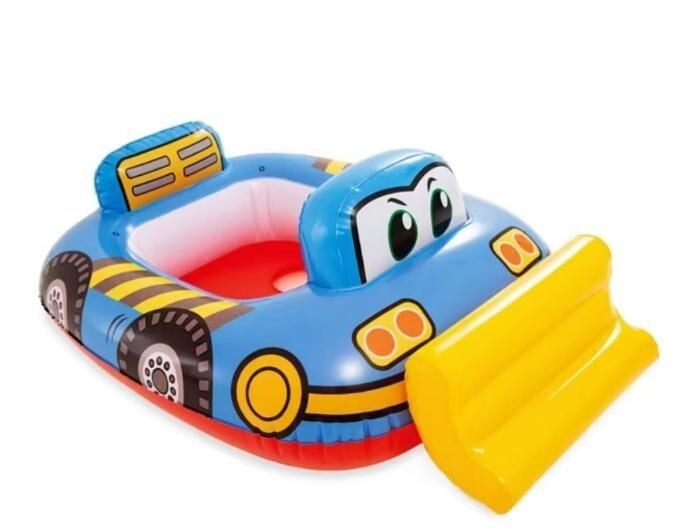 Z Salvavidas A Bragas para Niños Asiento Piscina en Forma De Excavadora Sus