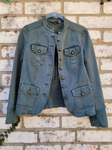 Button Jean Jacket sz 2P 