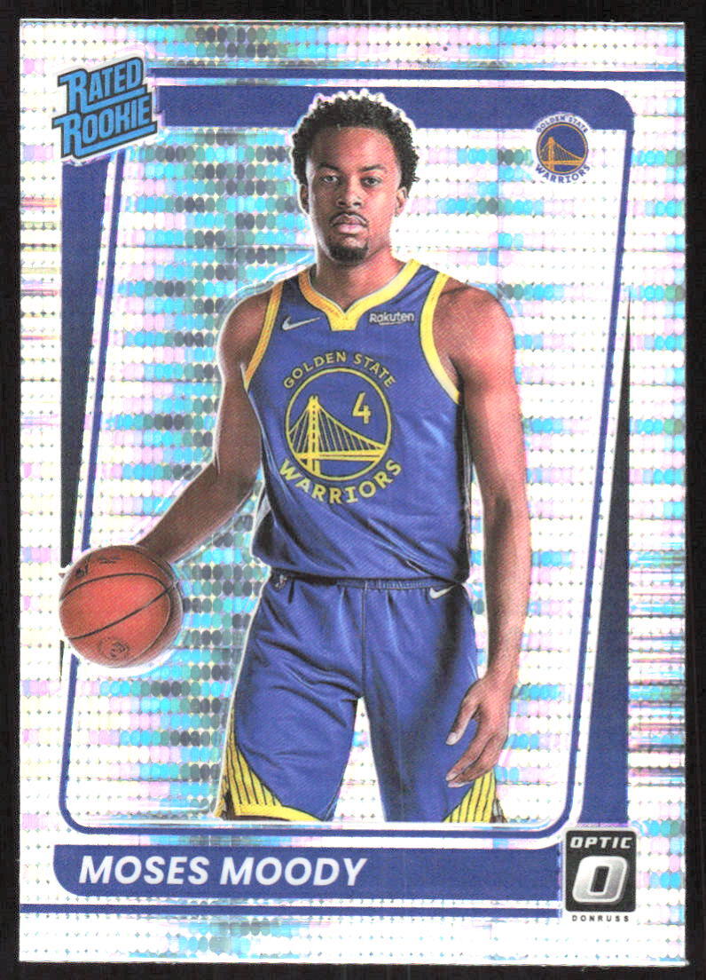 1159F 2021-22 Donruss Optic #184 Moses Moody Target Box Set