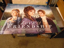 LOVE AND FRIENDSHIP/ORIG. BRITISH QUAD   MOVIE POSTER (WHIT STILLMAN) D375