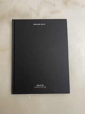 Richard Mille RM 35-03 Mutaz Essa Barshim Watch Catalog Book