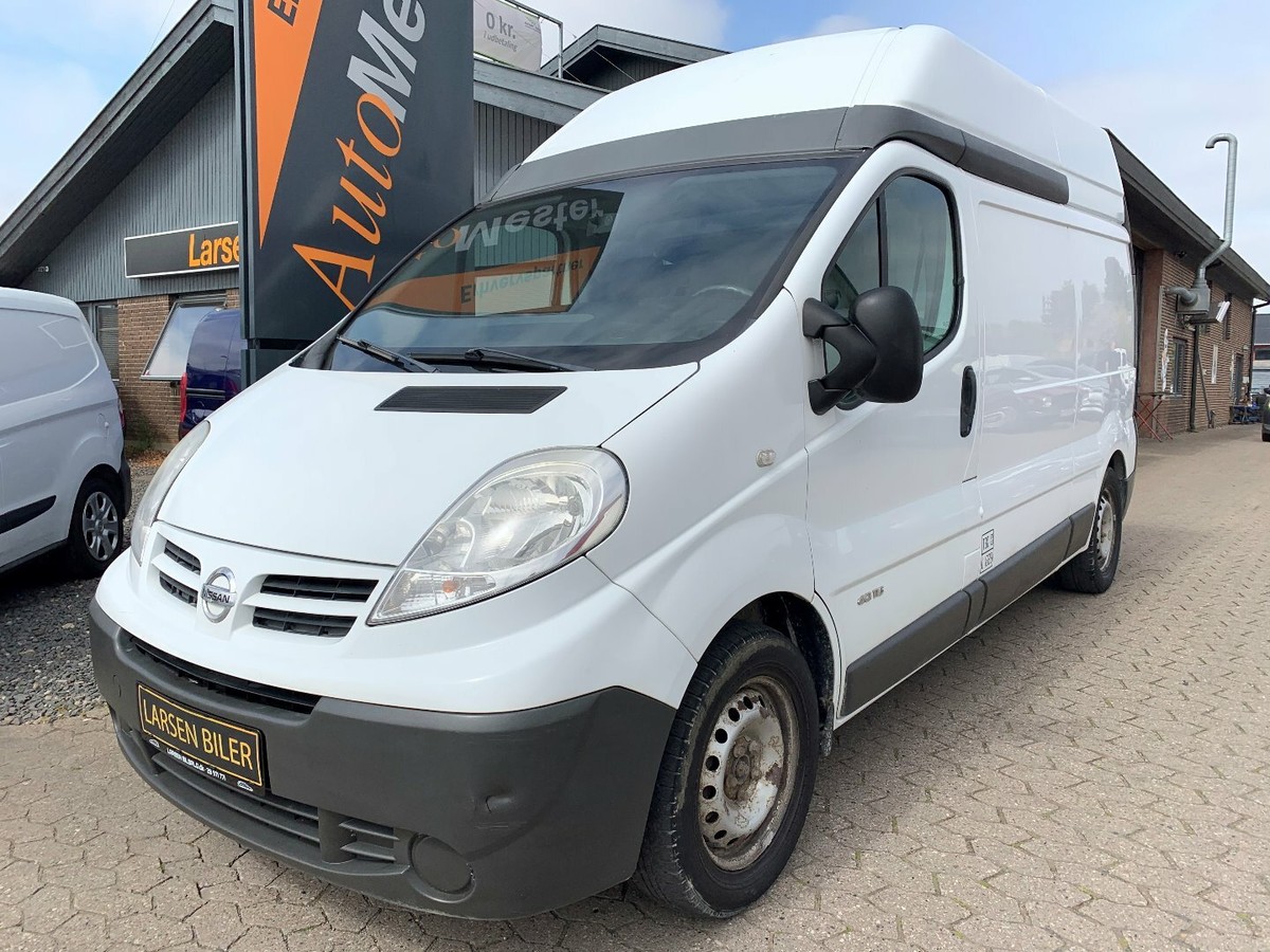 Nissan primastar габариты