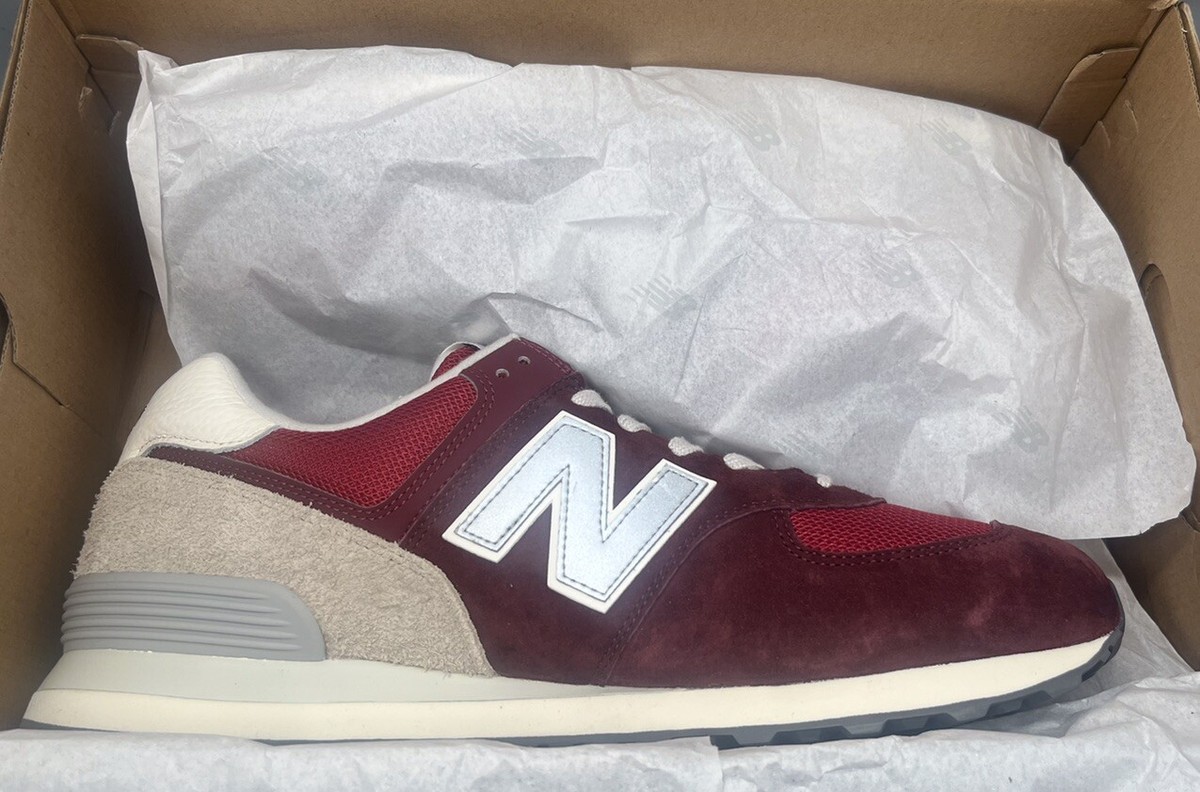 New Balance 574 Lunar New Year Sneaker Shoe Mens Size 13 D Red