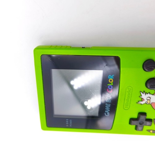 Nintendo Game Boy GB GBC Gold Green Console Tested Working - IN Warranty - Imagen 4 de 10