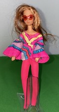 Vintage 1970 Mattel ROCK FLOWERS Lilac Doll Poseable Figure