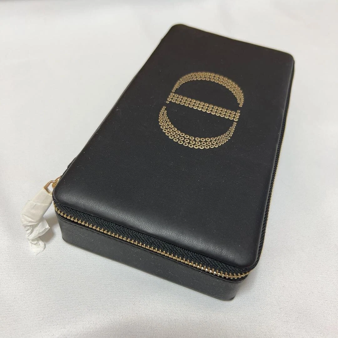 Christian Dior Nouveauté Pochette Meuble Pochette Pinceau Maquillage avec Miroir JAPON Etui