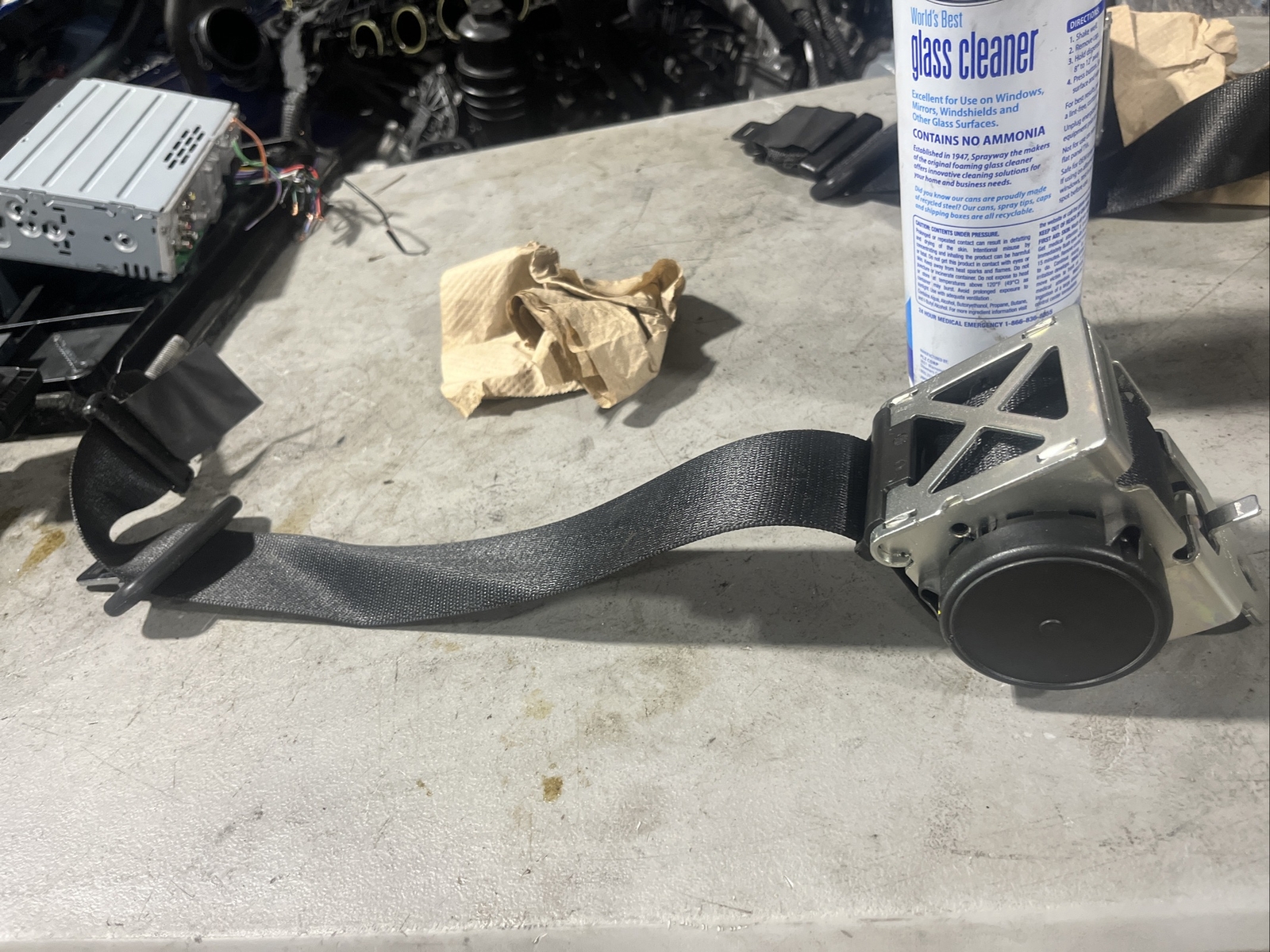 Maserati Ghibli 2014-2019 REAR Seat belt