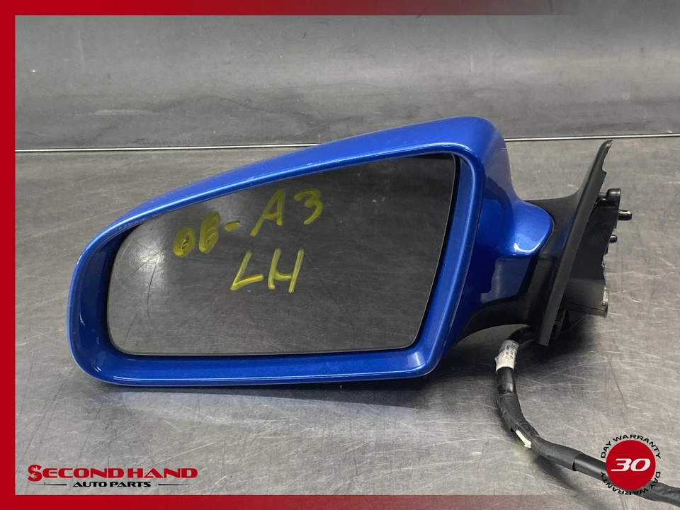 Espejo retrovisor puerta conductor izquierdo audi a3 2006-2008 vista lateral Foto 4 de 4