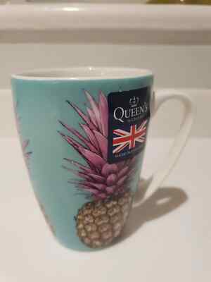 QUEENS BY CHURCHILL COUTURE FRÜCHTE ANANAS TASSE NEU