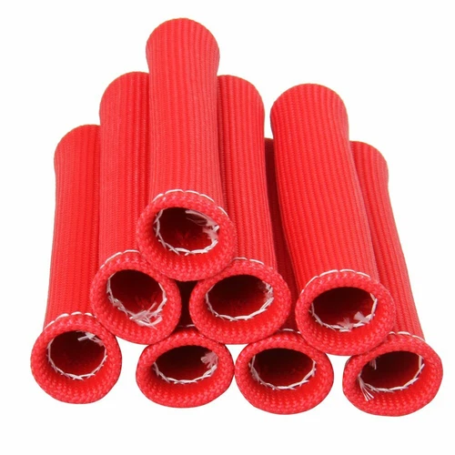 8Pack 2500° Spark Plug Wire Boots Protector Sleeve Heat Shield Cover For LS1/LS2 - Picture 9 of 12