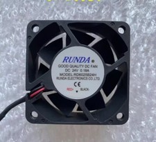 RD6025B24H DC24V 0.18A 60 60 25mm 2-wire inverter cooling fan