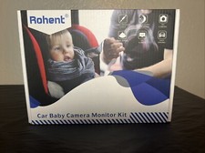 Rohent Baby Car Camera with Display HD 1080P Baby Car Mirror 5 Mins Easy Crystal
