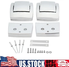For Harley Touring Glide Road 1993-2013 Rear Pack Trunk Premium Latches Set US