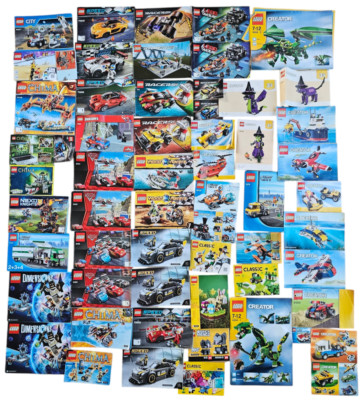 2,2 KG Lego Bauanleitungen - Anleitungen - Konvolut - Creator, City, Classic,