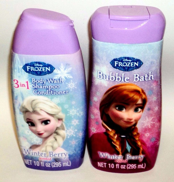 disney frozen bubble bath