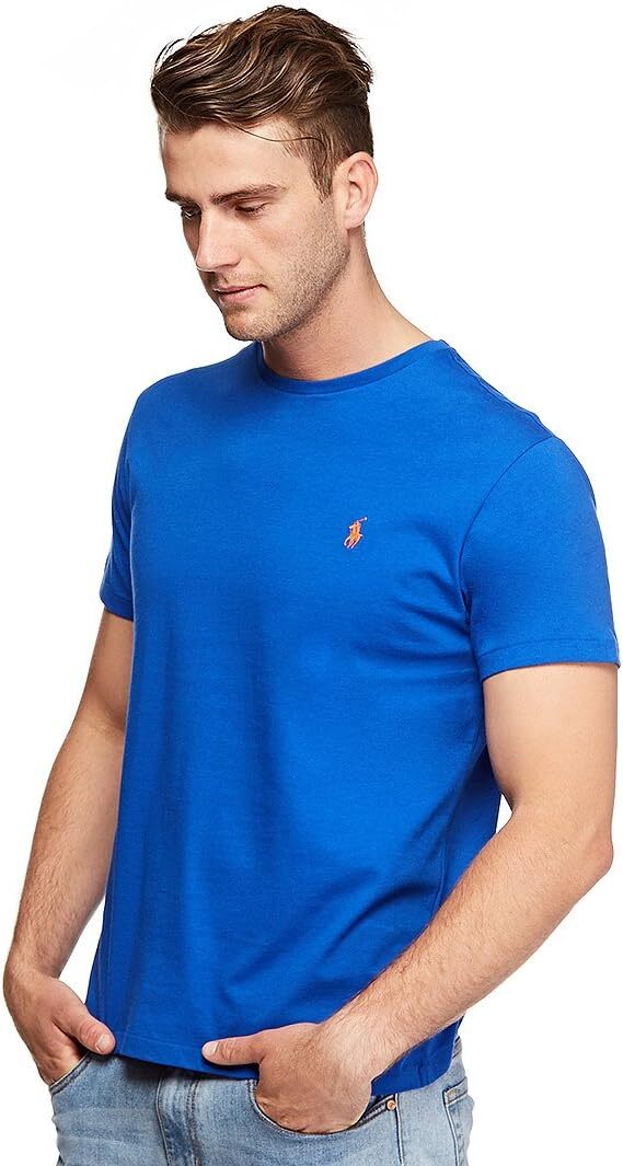 Polo Ralph Lauren Men's Classic Fit Jersey Crew Neck T-Shirt NEW