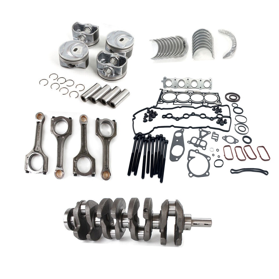 G4KH 2.0L Engine Overhaul Rebuilding Kit Crankshaft Rods/Gasket For