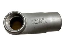 KILLARK SLB-4 Conduit Outlet Body Service Entrance Elbow 1-1/4", W468, w/cover