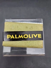Vintage Palmolive Bar Soap 3.5 oz. 3" x 2" x 1" NOS ROUGH PACKAGING Colgate Peet
