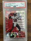 2021 Panini Zenith - Epix Orange Game #EO-8 Tom Brady 14/25 PSA 9