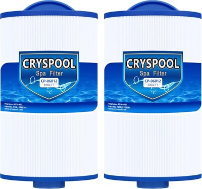 Cryspool 06012 Filter Compatible 6CH-402, PMA40L-F2M, X268543, Master Spas
