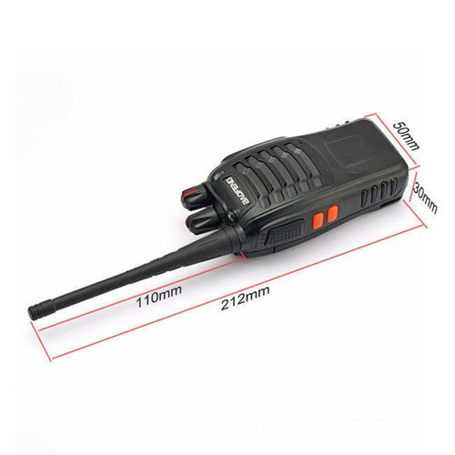 10X Baofeng Bf-888s Uhf Transceiver CTCSS Radio dwukierunkowe 16-kanałowe Walkie Talkie - Zdjęcie 7 z 9