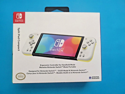 NEW - Hori - Split Pad Compact - Switch - Gray & Yellow   Joy-con Replacement