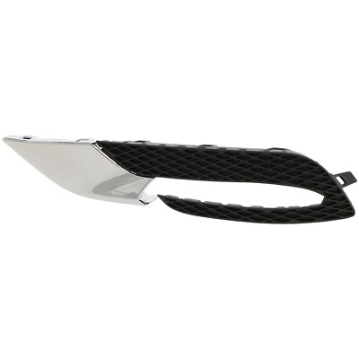 Fog Light Trim Lamp For 2013-2017 Buick Enclave Driver Black and Chrome 20983395
