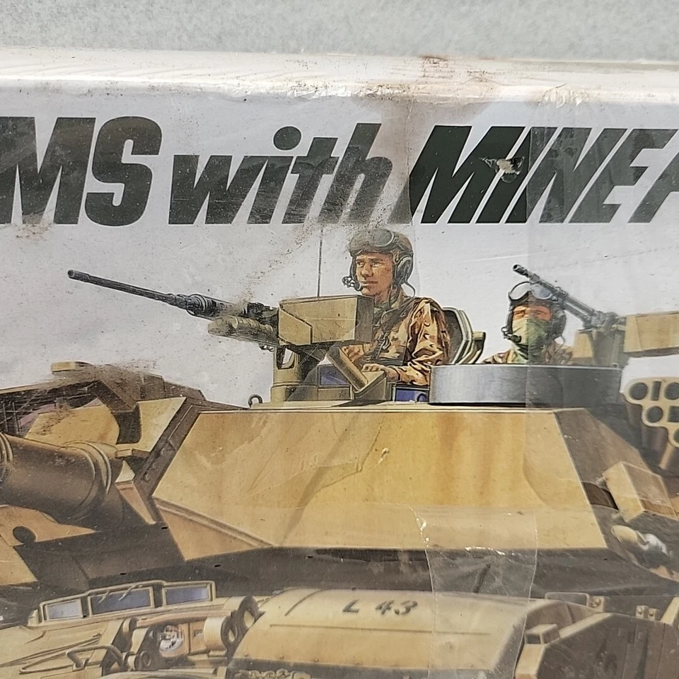 Tamiya 1/35 M1A1 Abrams Mine Pliw Tank *READ DESCRIPTION* Never Used - Image 4 of 4