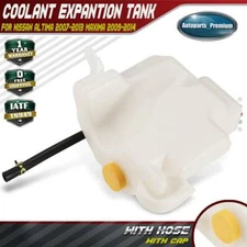 Coolant Expansion Tank w/Cap & Hose for Nissan Altima 2007-2013 Maxima 2009-2014