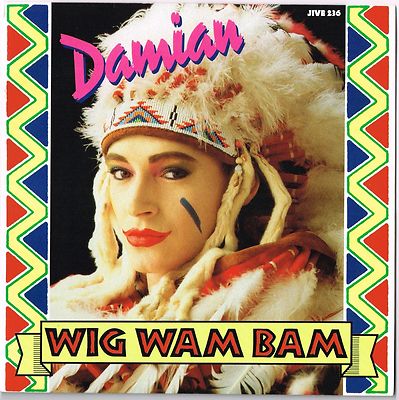 DAMIAN - 7'' - Wig Wam Bam.  UK Picture Sleeve.  Jive  Pwl